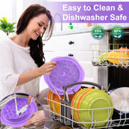 SURETIVIAN Chicken Shredder Large Chicken Breast Shredder Tool Twist with Brush&Fork, Visible Meat Shredder Machine, Strong Anti-Slip Strip, Ergonomic Handle, BPA Free, Suitable for Pork Beef Chicken