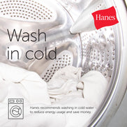 Hanes Men's EcoSmart Sweatshirt, Black, Large