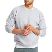 Hanes Men's EcoSmart Sweatshirt, Black, Large