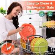 SURETIVIAN Chicken Shredder Large Chicken Breast Shredder Tool Twist with Brush&Fork, Visible Meat Shredder Machine, Strong Anti-Slip Strip, Ergonomic Handle, BPA Free, Suitable for Pork Beef Chicken